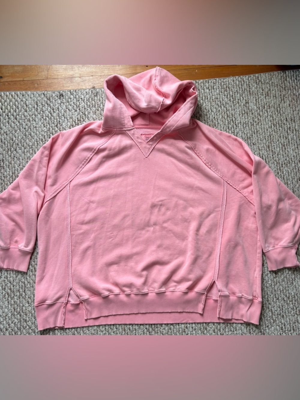 American Eagle Oversized pink Hoodie